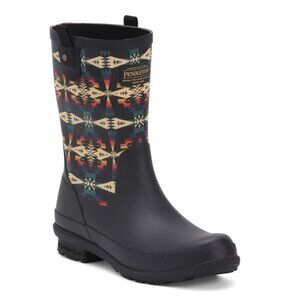 PENDLETON Black Tucson Mid Rain Boots